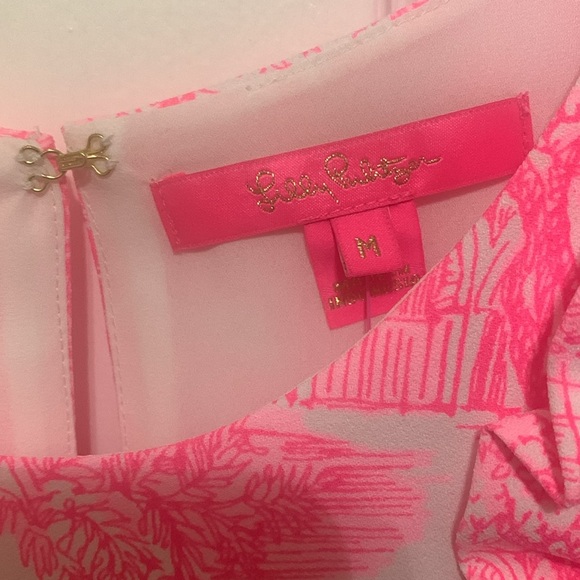 NWT Lilly Pulitzer Kailee Sleeveless Ruffle Top - Picture 7 of 9